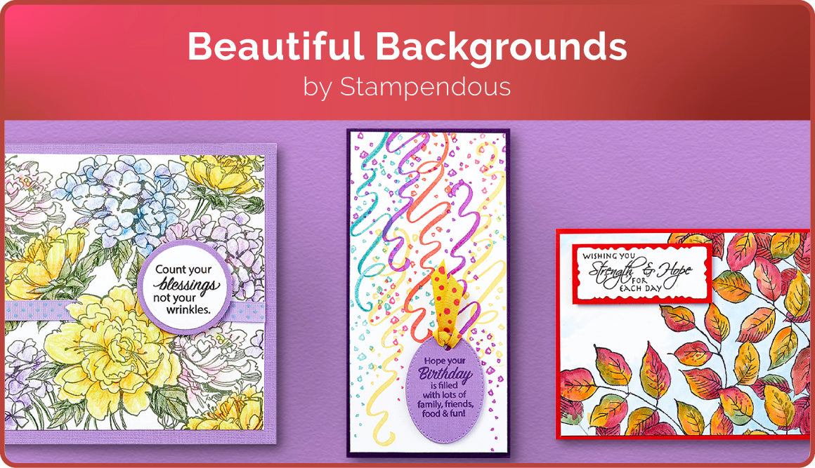 Beautiful Backgrounds Collection by Stampendous – Spellbinders UK