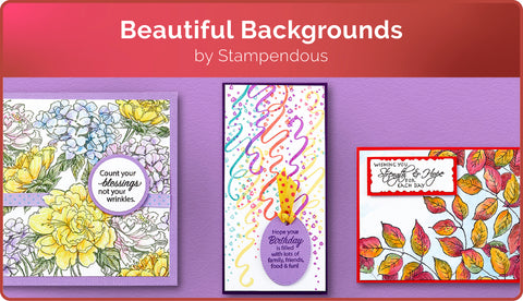 Beautiful Backgrounds Collection by Stampendous