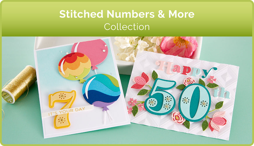 Stitched Numbers & More Collection – Spellbinders UK