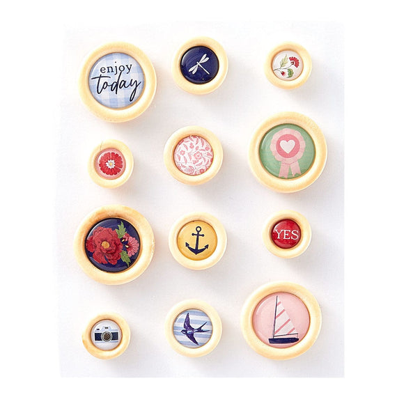 Bayfair Button Embellishments