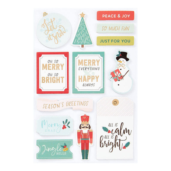Oh Joyful Day Chipboard Embellishments from Rosie's Studio