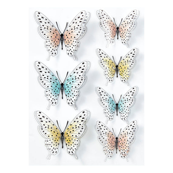 Rosie's Studio Hello It's Me! Butterfly Embellishments