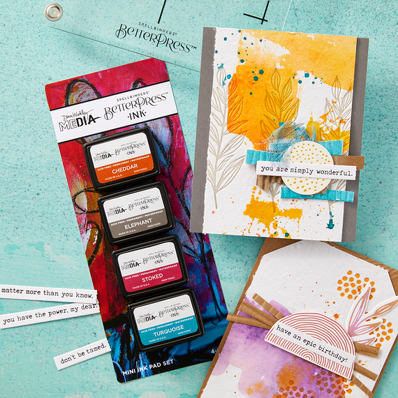 Dina's Faves BetterPress Ink Mini Set by Dina Wakley