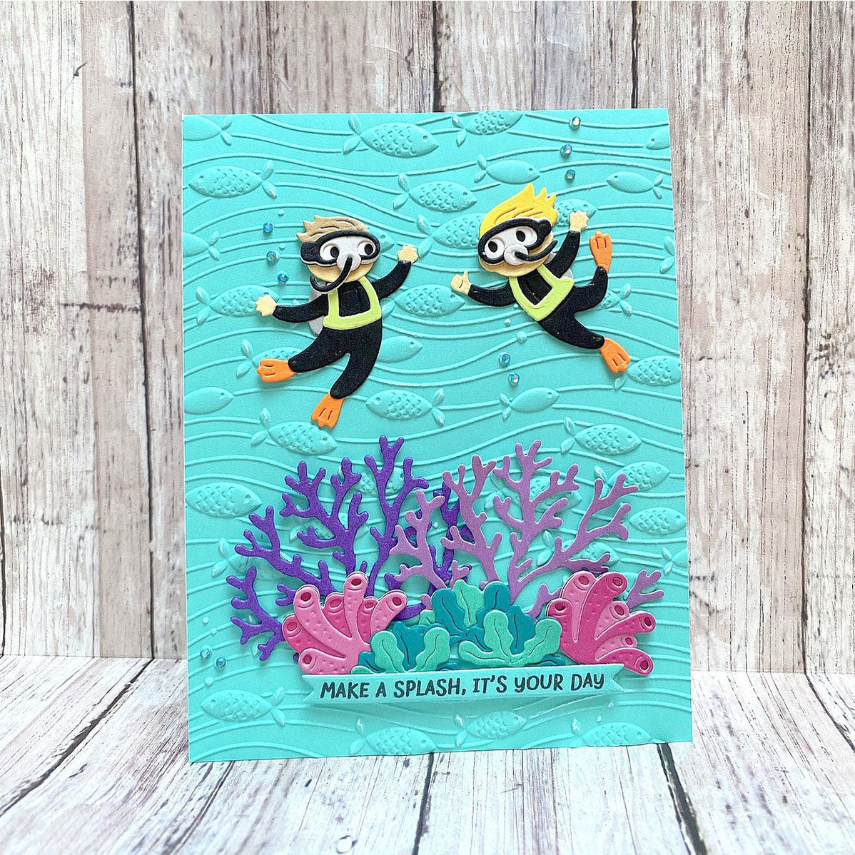 Underwater Waltz - 3D Embossing Folder of the Month – Spellbinders UK