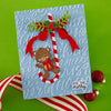 Festive Greetings 3D Embossing Folder of the Month - card project 3