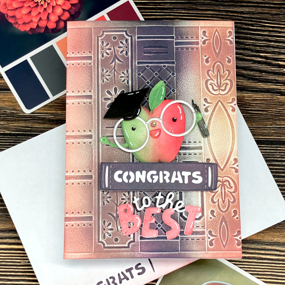 Stacked Stories -  3D Embossing Folder of the Month