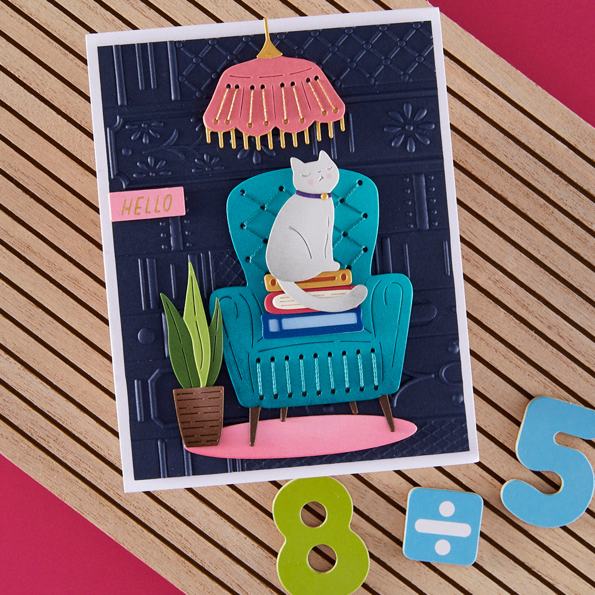 Stacked Stories -  3D Embossing Folder of the Month