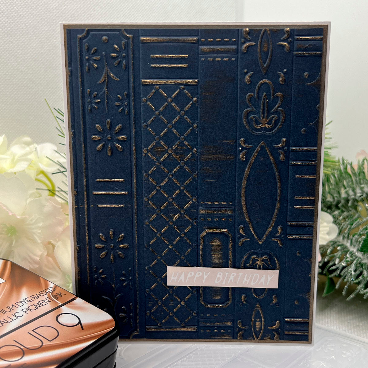 Stacked Stories -  3D Embossing Folder of the Month