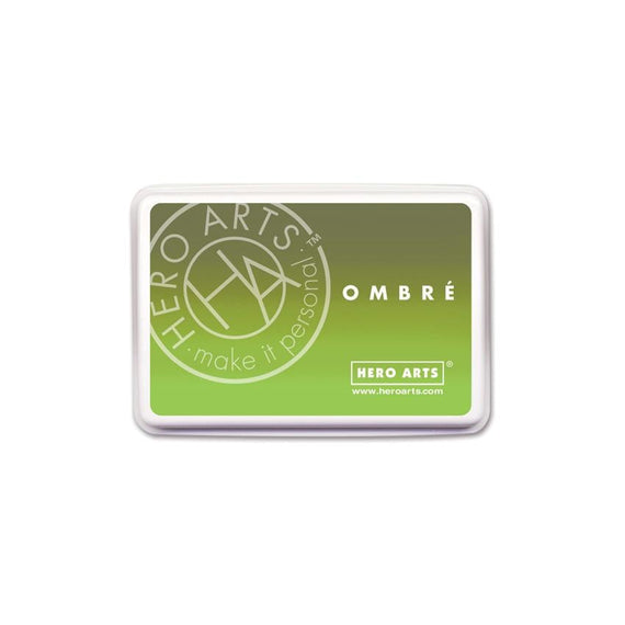 Hero Arts - Ombré Lime to Forever Green Ink Pad