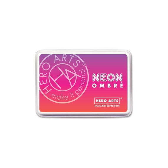 Hero Arts - Ombré Neon Red to Purple Ink Pad