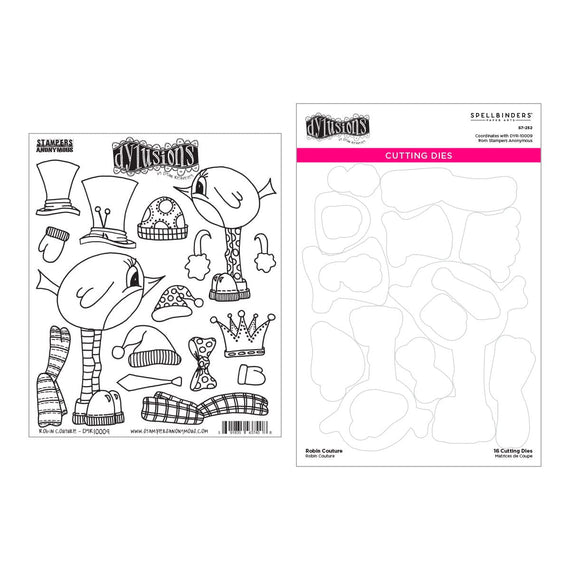 Robin Couture Stamp and Die Bundle by Dyan Reaveley