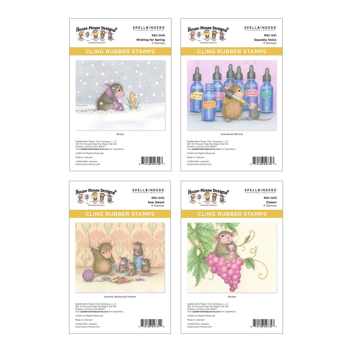 House-Mouse Sweet Moments Collector Bundle | Spellbinders – Spellbinders UK