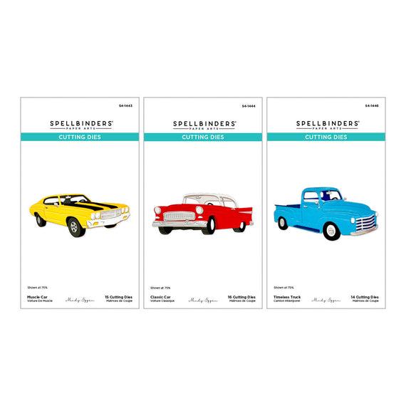 Classic Road Legends Car & Truck Die Bundle by Mindy Eggen
