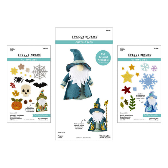 Fergus 3D Felt Decor Die Collection Bundle  by Sandi MacIver