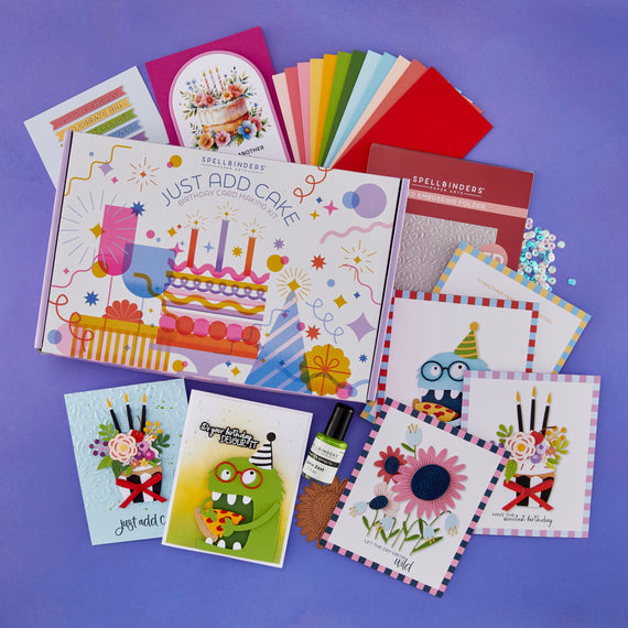 Just Add Cake Birthday Cardmaking Kit
