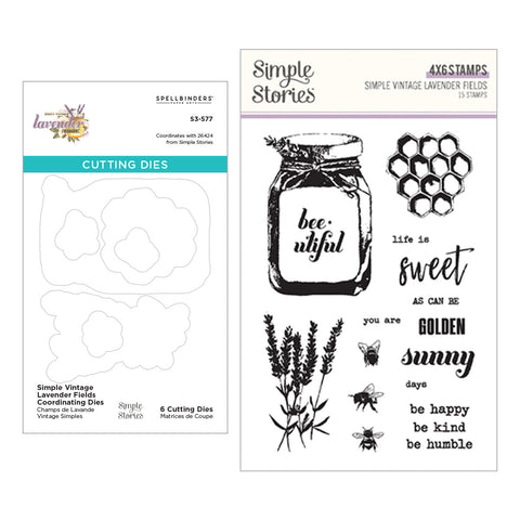 Lavender Fields Collection with Simple Stories
