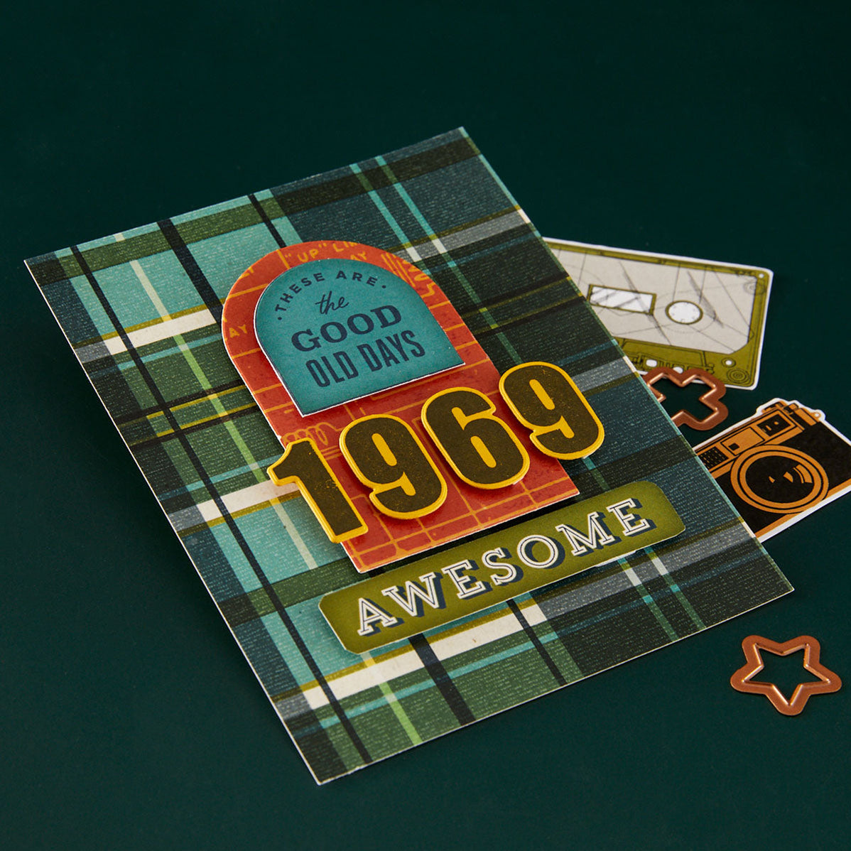 Rustic Legend Numbers Stamp & Die Bundle with Simple Stories ...