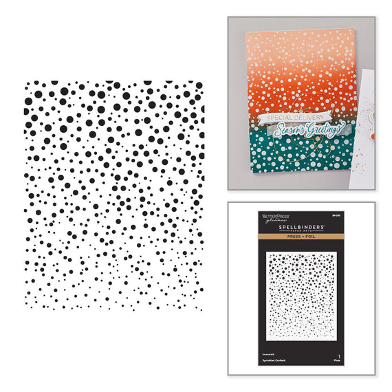 Sprinkled Confetti Press Plates