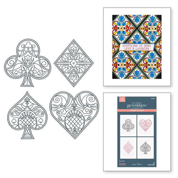 Enchanting Suit Facets Press Plates by Jaycee Gaspar