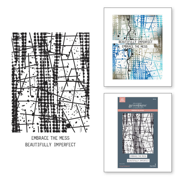 Grungy Background Press Plates