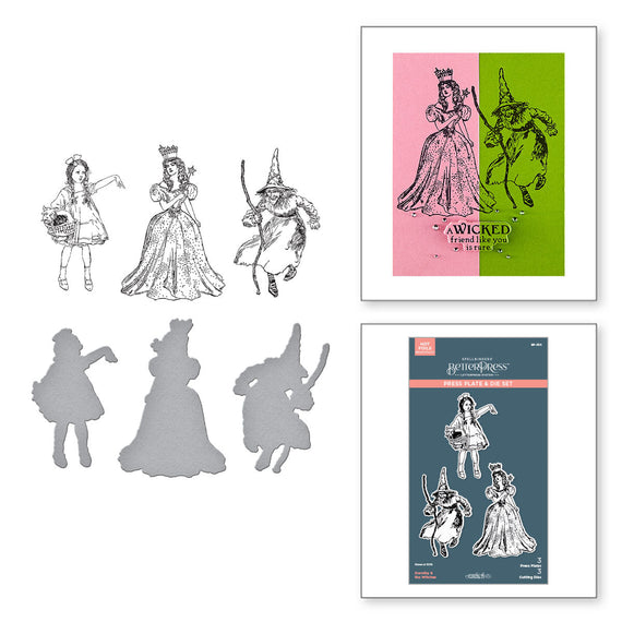 Dorothy & the Witches BetterPress Plate & Die Set by Graphic 45