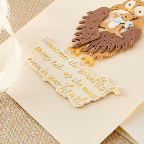 Sweet Sentiments Press + Foil Plate & Die Set with Simple Stories