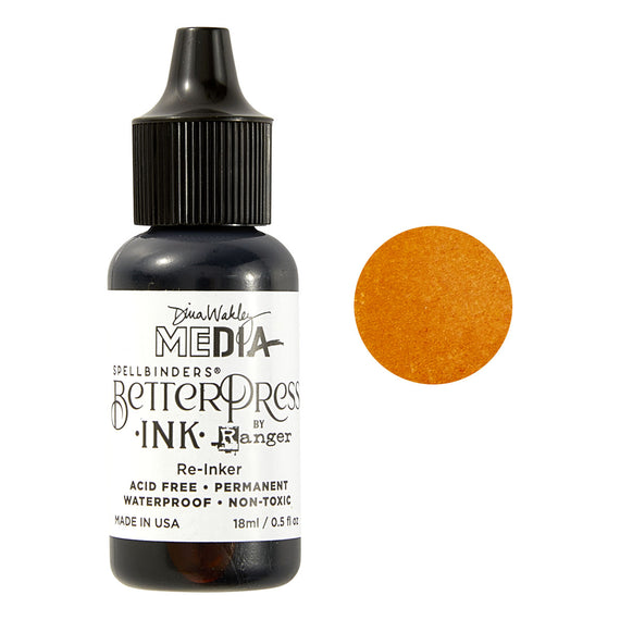 Cheddar BetterPress Reinker by Dina Wakley