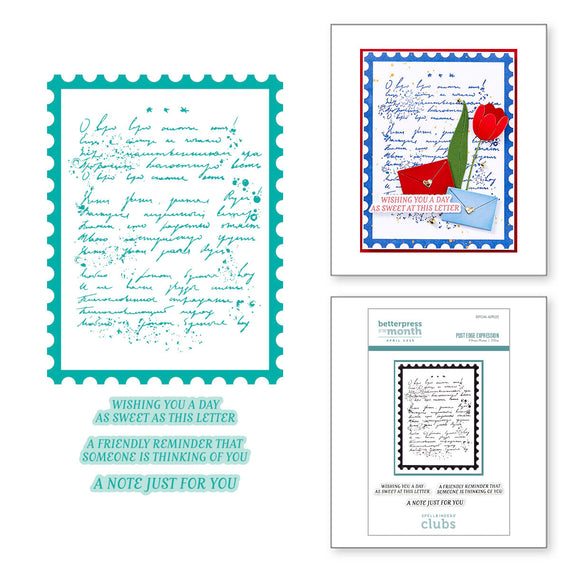 Post Edge Expression -  BetterPress Plate of the Month