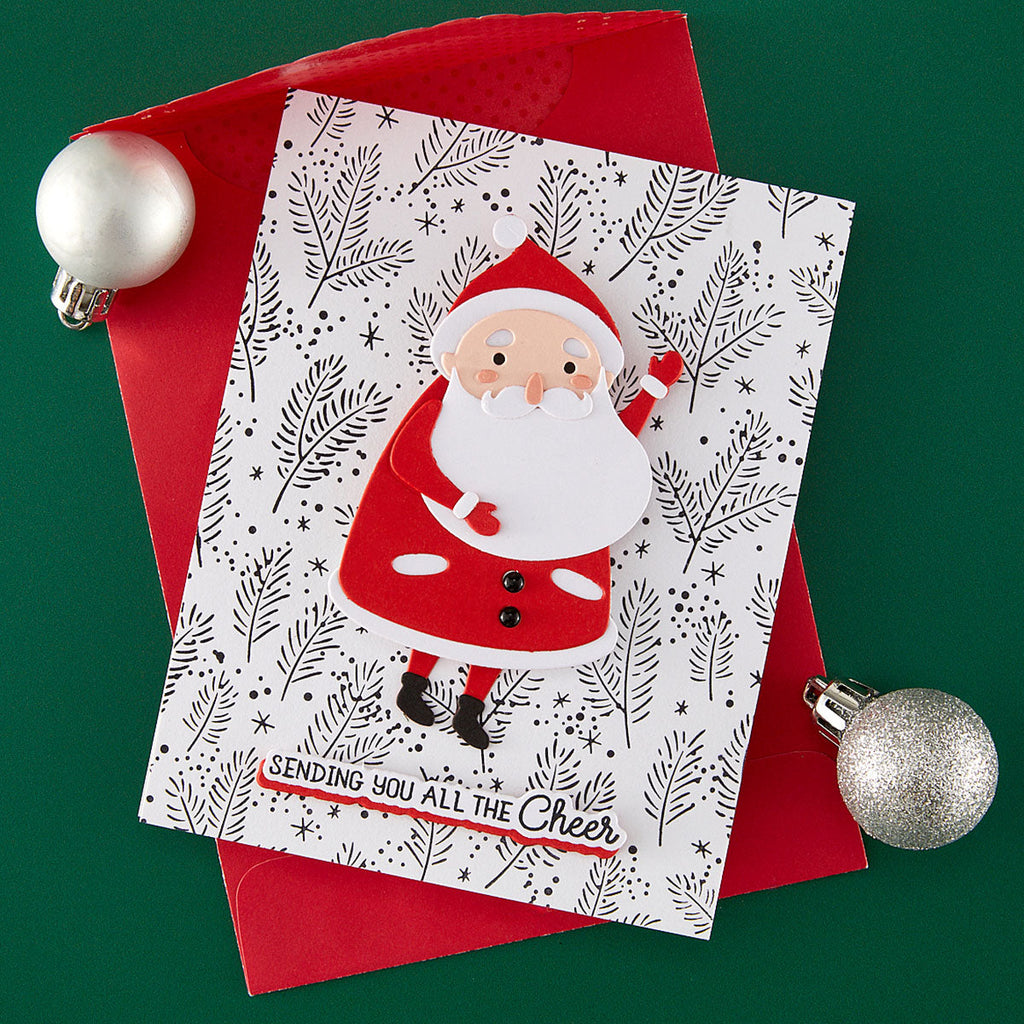 Festive Forest Press & Foil Plate of the Month - card project 4
