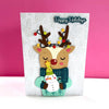 Festive Forest Press & Foil Plate of the Month - card project 9