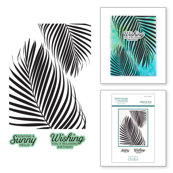 Summertime Palms - BetterPress Plate of the Month