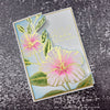 Hibiscus Bloom Press and Foil Plate of the Month - card project 5