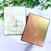 Hibiscus Bloom Press and Foil Plate of the Month - card project 9