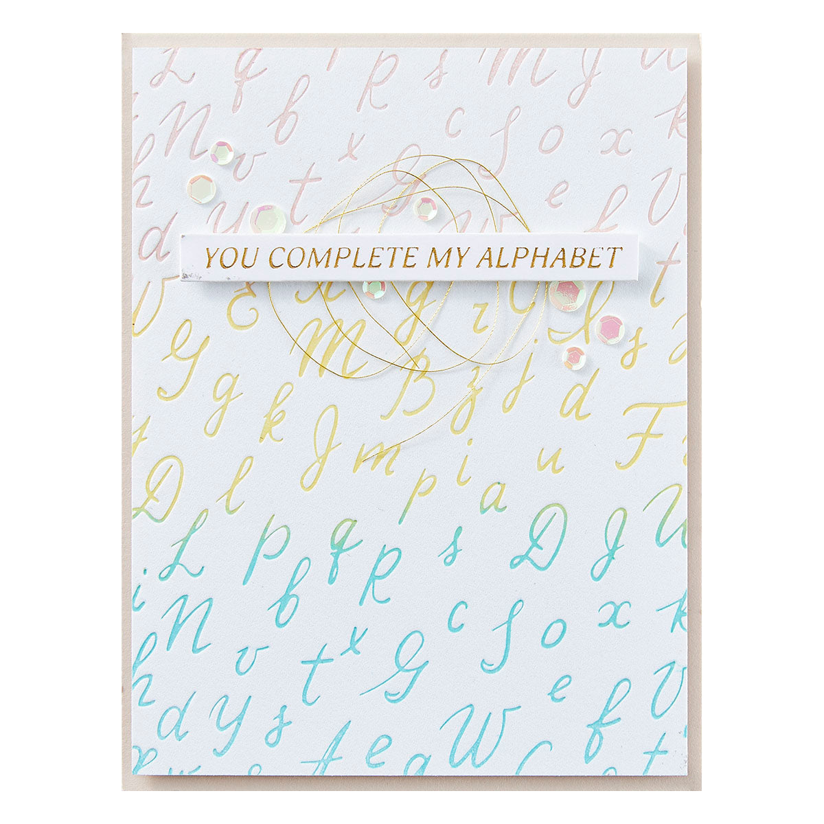 From A to Z -  BetterPress Plate of the Month