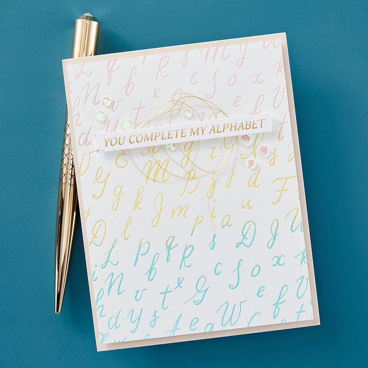 From A to Z -  BetterPress Plate of the Month
