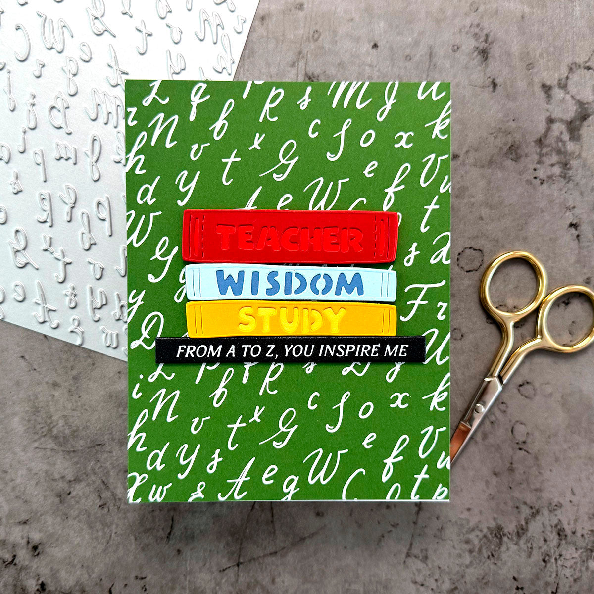 From A to Z -  BetterPress Plate of the Month
