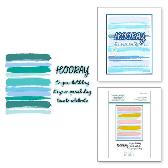 Paint the Town - BetterPress Plate of the Month