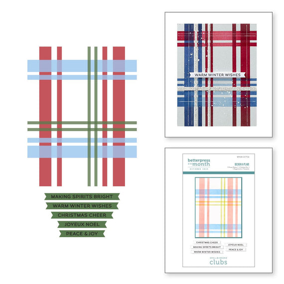 Design a Plaid - BetterPress Plate of the Month