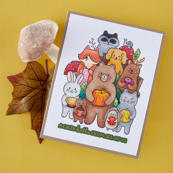 Thankful Friends - Press & Foil Plate of the Month