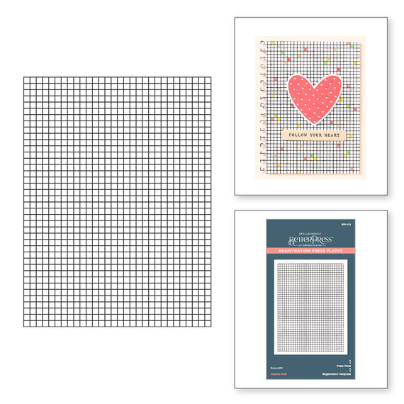 Journal Grid Registration Press Plates