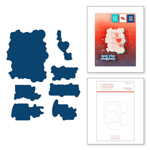 Forever Yours - (Dies Only) Coordinates with the Clear Stamp of the Month