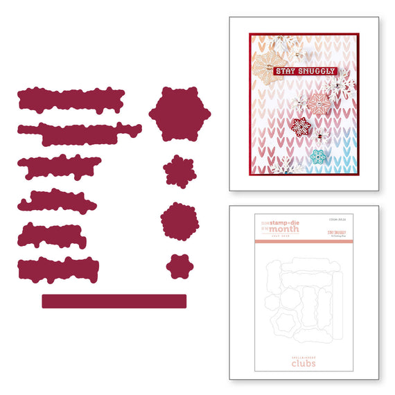 Stay Snuggly - (Dies Only) Coordinates with the Clear Stamp of the Month