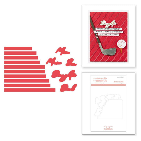 Nearest & Dearest -  (Dies Only) Coordinates with the Clear Stamp of the Month