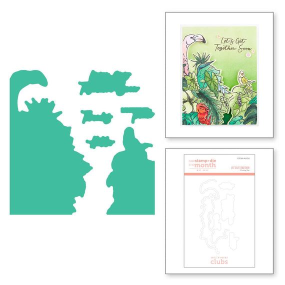 Let's Get Together - (Dies Only) Coordinates with the Clear Stamp of the Month