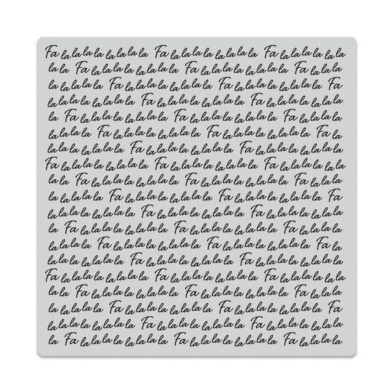 Hero Arts Falala Bold Prints Cling Rubber Stamp