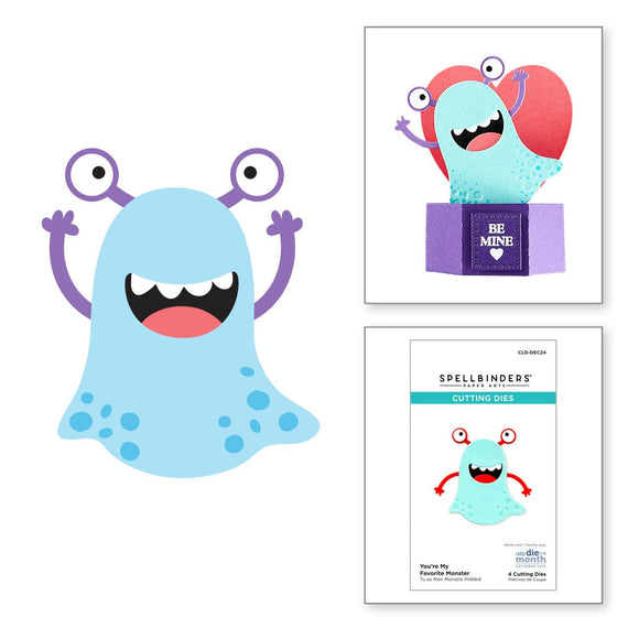 Deluxe Caboodle Bonus - You're My Favorite Monster- Coordinating November 2024 Club Kits of the Month