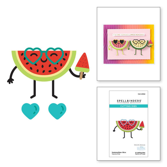 Deluxe Caboodle Bonus - Summertime Slice - Coordinating June 2024 Small Die of the Month Club