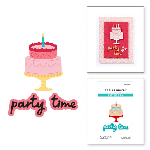 Deluxe Caboodle Bonus - Party Time Cake - Coordinating November 2024 Club Kits of the Month