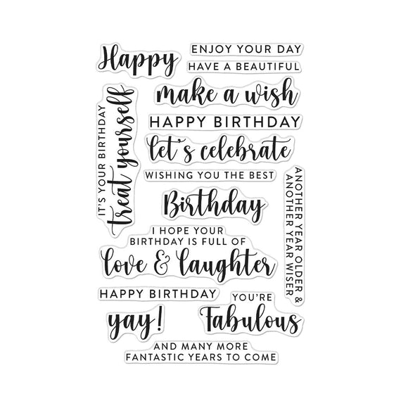 Hero Arts Let's Celebrate Clear Stamps