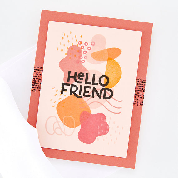 Organic Shapes Clear Stamp Set